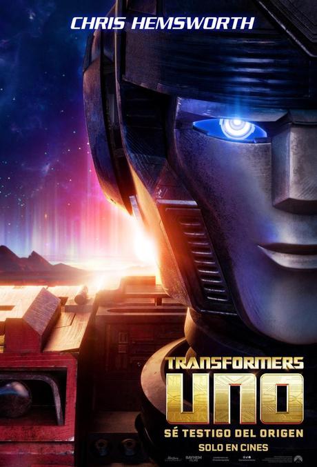 Se reveló un nuevo trailer de Transformers Uno