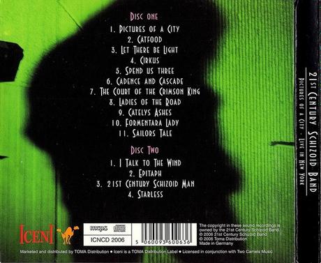 21st Century Schizoid Band - Pictures of a City: Live in New York (2006) 21st Century Schizoid Band - Pictures of a City: Live in New York (2006)