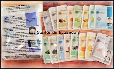 Compras en Amazon packs de mascarillas faciales Dermal Korea Compras en Amazon packs de mascarillas faciales Dermal Korea beauty belleza skincare kbeauty korean cosmetica coreana beautyblogger microinfluencer blogger blog de belleza nuevo post new post haul