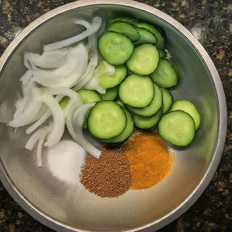 Pepinillos encurtidos dulces