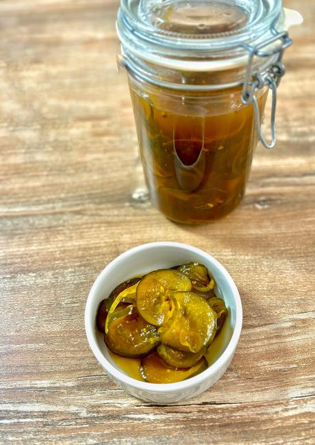 Pepinillos encurtidos dulces Pepinillos encurtidos dulces