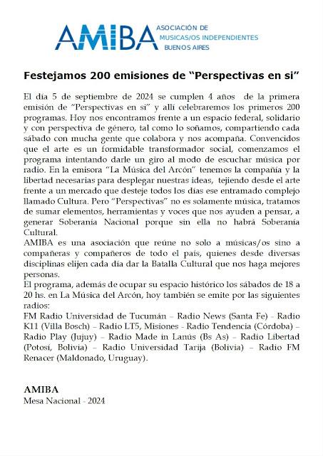 El programa radial Perspectivas en Si festeja sus 200 emisiones