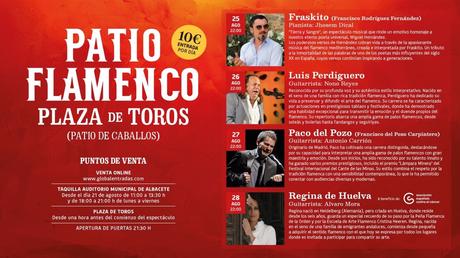 Una nueva edición de ‘Patio Flamenco’ arranca este domingo en Albacete con el cantante Fraskito y hasta el 28 de agosto