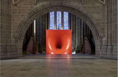 Anish Kapoor en la Catedral de Liverpool