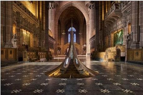 Anish Kapoor en la Catedral de Liverpool