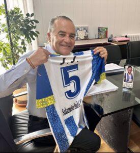 El Ayuntamiento de Toledo recibe a las plantillas del Futsi Navalcarnero y el SL Benfica antes del ‘Ciudad de Toledo’