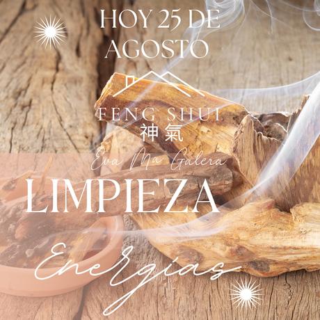 Hoy 25 agosto día de limpieza de energías 🕯️