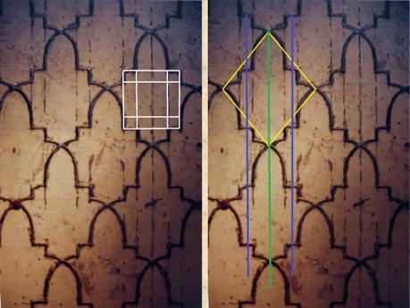 Huellas visibles de la geometría en la Alhambra de Granada