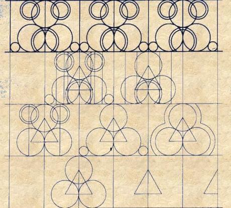 Huellas visibles de la geometría en la Alhambra de Granada