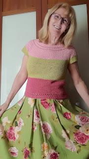 TOP AMELIA DE CROCHET x 2 TOP AMELIA DE CROCHET x 2