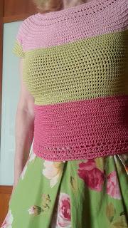 TOP AMELIA DE CROCHET x 2 TOP AMELIA DE CROCHET x 2