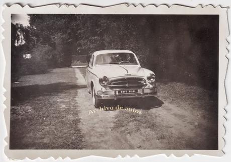 Peugeot 403 del año 1961