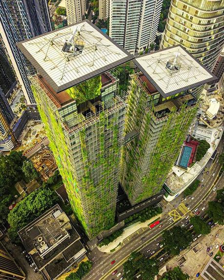 Frente a las Petronas, Le Nouvel aporta el verde contemporáneo en Kuala Lumpur