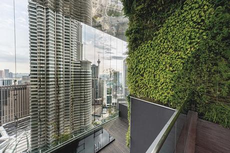 Frente a las Petronas, Le Nouvel aporta el verde contemporáneo en Kuala Lumpur