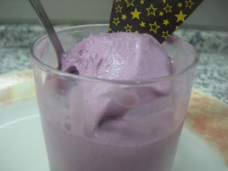 HELADO DE ARÁNDANOS