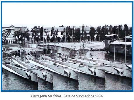 LA BASE NAVAL DE CARTAGENA EN 1936