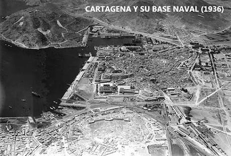 LA BASE NAVAL DE CARTAGENA EN 1936