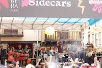 Sidecars en la Plaza del Trigo del Sonorama Ribera 2024