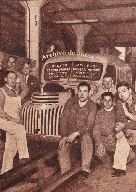 Automéride 27 agosto 1942 - La última unidad de General Motors Argentina