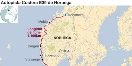 Movilidad del futuro: ¿Cómo Noruega transformará su sistema de transporte con túneles subterráneos bajo el mar? Movilidad del futuro: ¿Cómo Noruega transformará su sistema de transporte con túneles subterráneos bajo el mar?