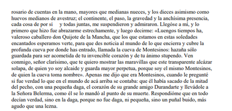 LAS ENSOÑACIONES DE DON QUIJOTE