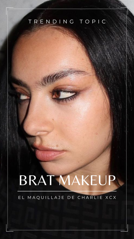 brat makeup Charlie XCX brat makeup Charlie xcx look tutorial artist Paso a Paso como se hace