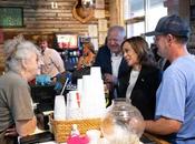 Harris está recorrido autobús días Georgia. última señal estado jugando: