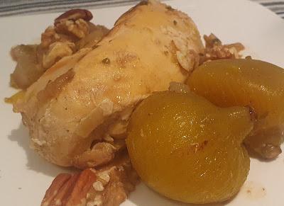 Receta de pollo con higos y nueces pecanas Receta de pollo con higos y nueces pecanas