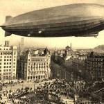 1929: el Graf Zeppelin pasó por Santander