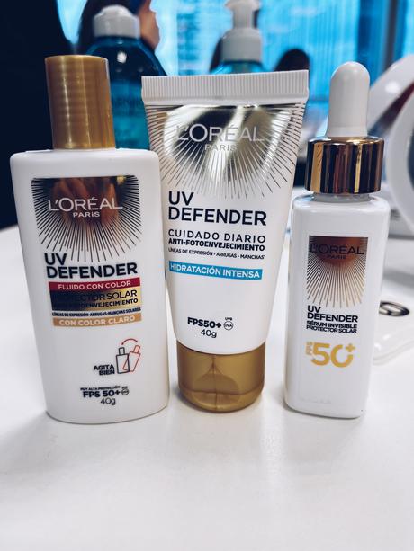 uv defender loreal fluido invisible serum color precio farmacity es un protector solar como se usa