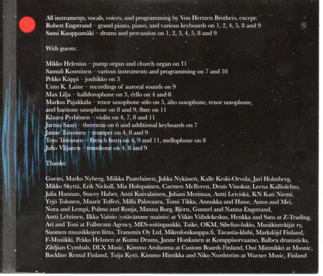 Von Hertzen Brothers - Red Alert In The Blue Forest (2022) Von Hertzen Brothers - Red Alert In The Blue Forest (2022)