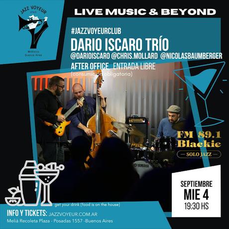 Darío Iscaro Trío en Vivo - Entrada Libre