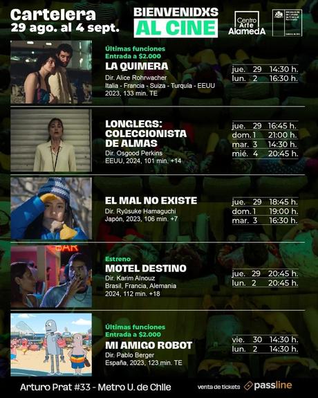 Descubre la Cartelera del Centro Arte Alameda del jueves 29 de agosto al miércoles 4 de aseptiembre 044a218e-0e1a-af84-d64e-054ec0ff5144