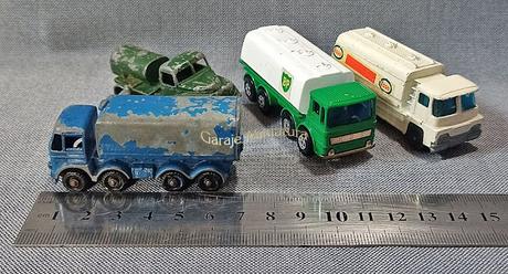 Camiones cisternas de las marcas Husky y Matchbox Camiones cisternas de las marcas Husky y Matchbox