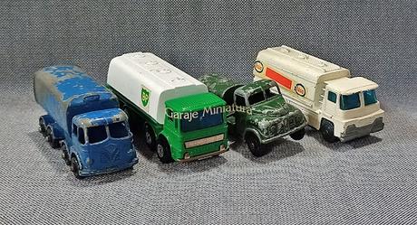 Camiones cisternas de las marcas Husky y Matchbox Camiones cisternas de las marcas Husky y Matchbox