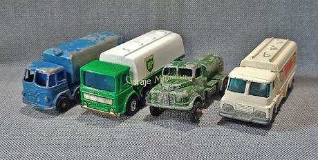 Camiones cisternas de las marcas Husky y Matchbox Camiones cisternas de las marcas Husky y Matchbox