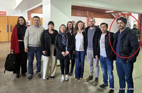 Hernán Rivera, administrador del Hospital local, en la presentación del Plan Provincial de Salud