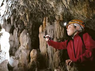 Salida con los peques de la Escuela de Espeleología