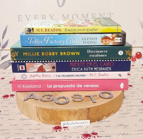 Mis lecturas del mes: peligro, valor y mucho verano