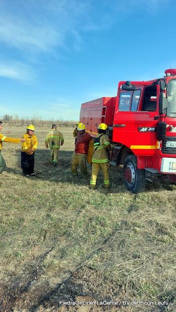 Incendio Forestal en Picún Leufú Incendio Forestal en Picún Leufú