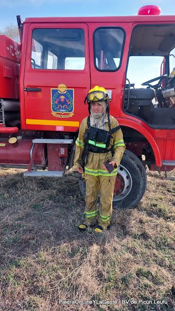 Incendio Forestal en Picún Leufú Incendio Forestal en Picún Leufú