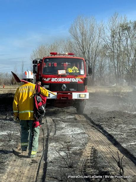 Incendio Forestal en Picún Leufú Incendio Forestal en Picún Leufú