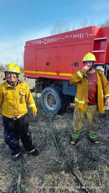 Incendio Forestal en Picún Leufú Incendio Forestal en Picún Leufú