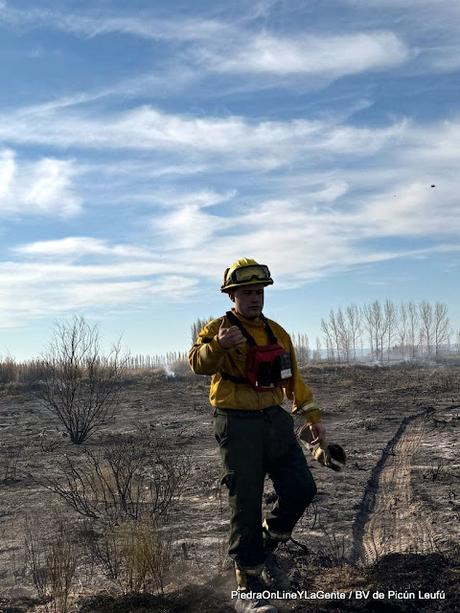 Incendio Forestal en Picún Leufú Incendio Forestal en Picún Leufú