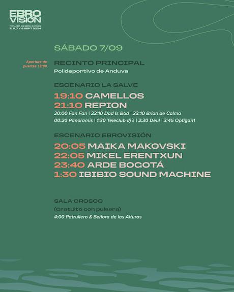 Horarios Ebro Visión 2024