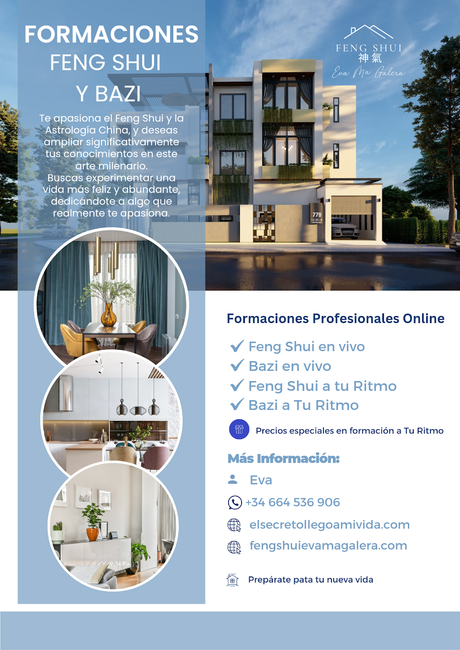 Formaciones profesionales Feng Shui o BaZi