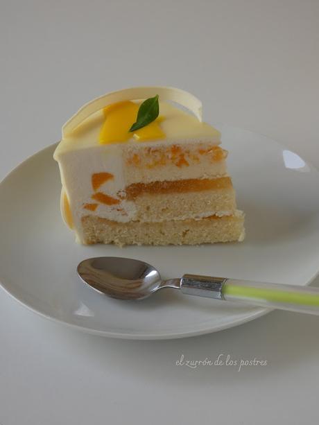 Entremet Melocotón y Queso Entremet Melocotón y Queso