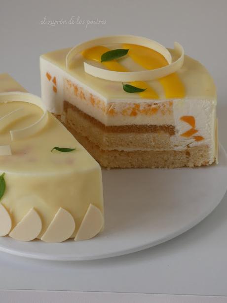 Entremet Melocotón y Queso Entremet Melocotón y Queso