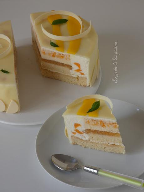 Entremet Melocotón y Queso Entremet Melocotón y Queso