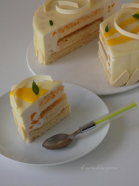 Entremet Melocotón y Queso Entremet Melocotón y Queso